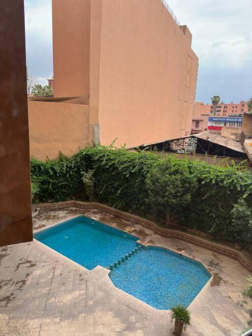 Appartement Center De Gueliz Avec Piscine Marrakesh Eksteriør billede